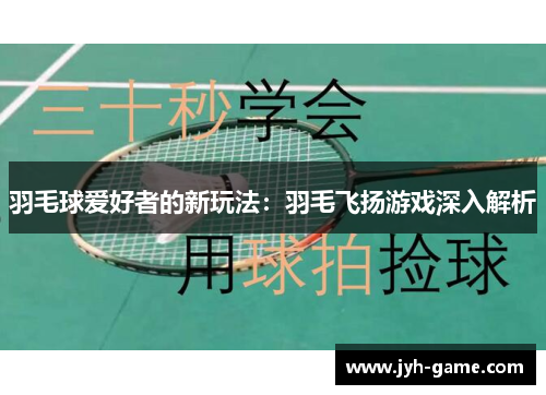 羽毛球爱好者的新玩法：羽毛飞扬游戏深入解析